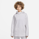 Nike Sportswear Oversized Funnel-Neck Fleece Hoodie - Purple