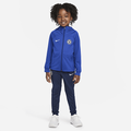 Chelsea F.C. Strike Younger Kids' Nike Dri-FIT Knit Football Tracksuit - Blue
