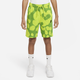 Nike Sportswear Older Kids' (Boys') Printed French Terry Shorts - Green