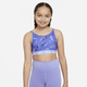 Nike Dri-FIT Trophy Older Kids' (Girls') Sports Bra - Blue