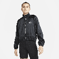 Nike Air Women's Full-Zip Satin Jacket - Black