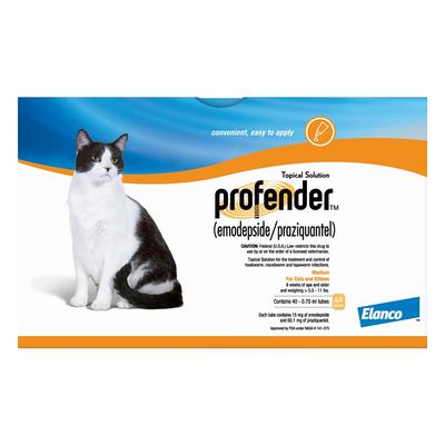 Profender Medium Cats (0.70 Ml) 5.5-11 Lbs 1 Doses