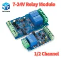 Module de relais Modbus Rtu 1/2 canaux 7-24V commutateur Modbus RTU 4 canaux sortie relais 12V