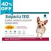 40% Off Simparica Trio For Dogs 2.8-5.5 Lbs (Gold) 3 Doses