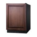 Summit Appliance 4.9 Cubic Feet cu. ft. Freestanding Mini Fridge w/ Freezer Metal in Black/Brown | 32.13 H x 23.63 W x 24 D in | Wayfair