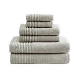 Vera Wang Sculpted Pleat Solid Cotton 6 Piece Towel Set 100% Cotton | 30 W in | Wayfair USHSAC1258956