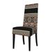 ZNDUO Dining Chair Water Washing Disassembly Chair Sleeve Sliding Cover Protective Cover-Retro Folk Embroidery Style Dining Chair Protector