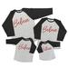 7 ate 9 Apparel Matching Family Christmas Shirts - Believe Grey Shirt 5T