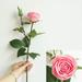 RKSTN Roses Artificial Flowers Artificial Flowers Glued Rose Imitation Flower Home Decoration Wedding Handheld Flower Wall Artificial Flower Lightning Deals of Today - Summer Clearance on Clearance