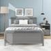Harriet Bee Full Storage Panel Bed Wood in Gray | 36.1 H x 79.5 D in | Wayfair E74974F9BBBA4A30B6502EEABE11B003