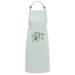 Ruvanti Poly Cotton Kitchen & Work Aprons Cotton in Gray | 36 H x 28 W in | Wayfair ZT-PCNP-0059