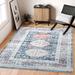 Blue 84 x 60 x 0.2 in Living Room Area Rug - Blue 84 x 60 x 0.2 in Area Rug - Bungalow Rose kids Washable Rug 5X7 - Ultra Thin Stain Resistant Area Rug, Super Soft Non-Skid Rugs For Living Room Bedroom(5X7) | Wayfair