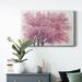 Red Barrel Studio® Pink Cherry Blossom Tree I - Print Canvas, Solid Wood in Pink/Red | 8 H x 12 W x 1 D in | Wayfair