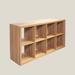 Latitude Run® Minori Bookcase Wood in Brown/Gray | 57.52 H x 15.35 W x 29.92 D in | Wayfair BB0FDE88D4B648D788F652DC84350AFB