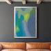 Wrought Studio™ Didra Lost In Memories III - Picture Frame Print Paper, Solid Wood in Blue/Yellow | 36.5 H x 26.5 W x 1 D in | Wayfair