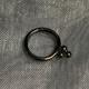 Black Bead Cluster Hinged Segment Clicker Ring - UK Seller Ear, Septum, Smiley Web Etc Piercings