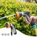 RKSTN Garden Hose Nozzle Garden Hose Nozzle Heavy Duty Hose Nozzle with Adjust Watering Patterns Multifunctional High Pressure Hose Nozzle Sprayer for Home Watering Lawns and Garden on Clearance