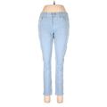 Gap Jeans - High Rise Skinny Leg Denim: Blue Bottoms - Women's Size 30 - Light Wash