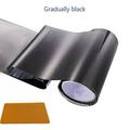 UV Shade Accessories Solar Window Tint Film Heat Insulation Color Changing Film Sun Visor Tint Film Car Sun Shade Sun Film Front Windshield GRADUALLY BLACK