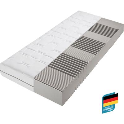 Komfortschaummatratze BECO "Grand Master, Matratze in 90x200 cm und weiteren Größen erhältlich", weiß, B:100cm H:26cm L:200cm, Bezug: 100% Polyester. Steppfüllung: 100% Polyester, Matratzen, in 3 Härtegrade, Schlafen wie im Luxushotel zum... Image