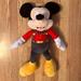 Disney Toys | 2018 20" Mickey Mouse Plush | Color: Black/Red | Size: Osg