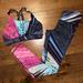Lululemon Athletica Pants & Jumpsuits | Lululemon Leggings + Bra Set Navy Blue Pink Print 6 | Color: Blue/Pink | Size: 6