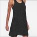 Athleta Dresses | Athleta Brookfield Laser Cut Racerback Black Dress S | Color: Black | Size: S
