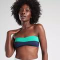 Athleta Swim | Athleta Chroma Bandeau Bikini Top Xs Nwt | Color: Blue/Green | Size: Xs