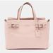 Kate Spade Bags | Kate Spade Holden Street "Lanie" Satchel Tote Bag Pink Leather With Strap $269 | Color: Pink | Size: Height: 9" In X Width: 12" In X Depth: 5" In