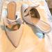 J. Crew Shoes | J.Crew Slip On Shoes / Blue Crystals...Dust Bag | Color: Blue/Cream | Size: 8.5