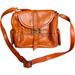 Anthropologie Bags | Anthropologie Shuler & Sons Crossbody Mini Duffle Bag In Tangerine | Color: Gold/Orange | Size: Os