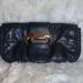 Michael Kors Bags | Michael Kors Black Leather Clutch Bag | Color: Black | Size: 10x5x1