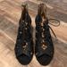 Nine West Shoes | Black Booties Heel Size 8.5 | Color: Black | Size: 8.5