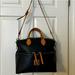 Dooney & Bourke Bags | Dooney & Bourke Navy Blue Pebbled Leather Crossbody Purse Satchel Handbag | Color: Blue | Size: Os
