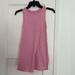 Lululemon Athletica Tops | Full Length Tie Back Tank Top | Color: Pink | Size: 6