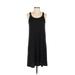 Gap Casual Dress - A-Line: Black Solid Dresses - Women's Size Small