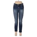 Gap Jeans - High Rise Skinny Leg Denim: Blue Bottoms - Women's Size 28 - Dark Wash