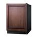 Summit Appliance 5.5 Cubic Feet cu. ft. Freestanding Mini Fridge Metal in Black/Brown | 32.13 H x 23.63 W x 24 D in | Wayfair FF6BK2SSIFADA