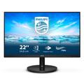 Philips V Line 221V8LD/00 Computer Monitor 54.6 cm (21.5") 1920 x 1080 pixels Full HD LCD Black