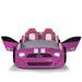 Zoomie Kids Tiana Twin Cars Standard Bed Upholstered in Pink | 21.6 H x 51.1 W x 92.5 D in | Wayfair 3951AE48769844D69D6978E1E8C1683E