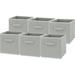 Ivy Bronx Fabric Storage Bin Set Fabric in Gray | 10.75 H x 10.75 W x 11 D in | Wayfair 66AC819471A240F09746AD5293EB6E03