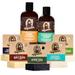 Dr. Squatch Expanded Pack - Men s Natural Shampoo and Conditioner and 5 Bars of Natural Men s Bar Soap - Pine Tar Bay Rum Coconut Castaway