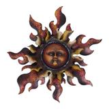 Novica Handmade Radiant Star In Brown Steel Wall Sculpture