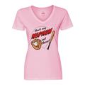 Inktastic That s My Nephew out There- Baseball Women s V-Neck T-Shirt