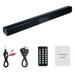 20W Bluetooth Soundbar Wired and Wireless Speaker Stereo Speakers Hifi Home Theater TV Sound Bar Subwoofer Column for Smart Phone