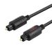 Digital Optical Audio Cable (6 Feet) Fiber Optical Toslink Cable for Home Theater Sound Bar TV PS4 Xbox VD/CD