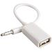 AUX to USB 3.5mm Male Aux Audio Jack Plug to USB 2.0 Female Converter Cable Cord Converter Cable (Notice Only Work