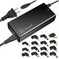 Gonine 90W Universal Laptop Charger 110-240V AC to DC 19V 19.5V 20V 18.5V 15V 16V AC Power Supply Adapter Compatible