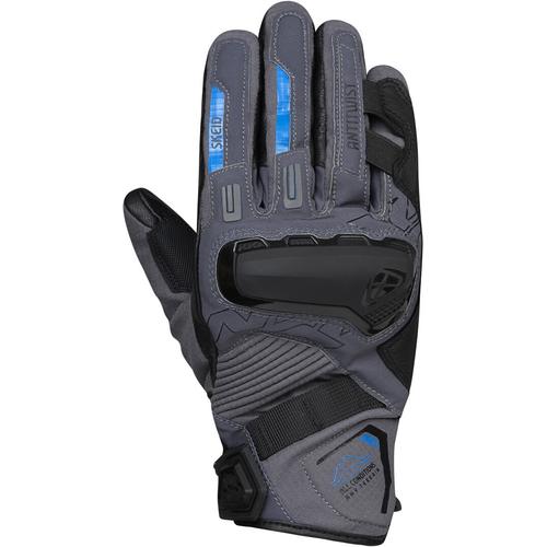 Ixon MS Skeid Motorradhandschuhe, grau-blau, Größe 2XL