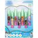 Disney TLM - Townley Girl 7 Pieces Party Favor Plant Based Lip Gloss Makeup Set for Girls Kids Toddlers Perfect for Parties Sleepovers Makeovers Birthday Gift for Girls above 3 Yrs (7 CT)